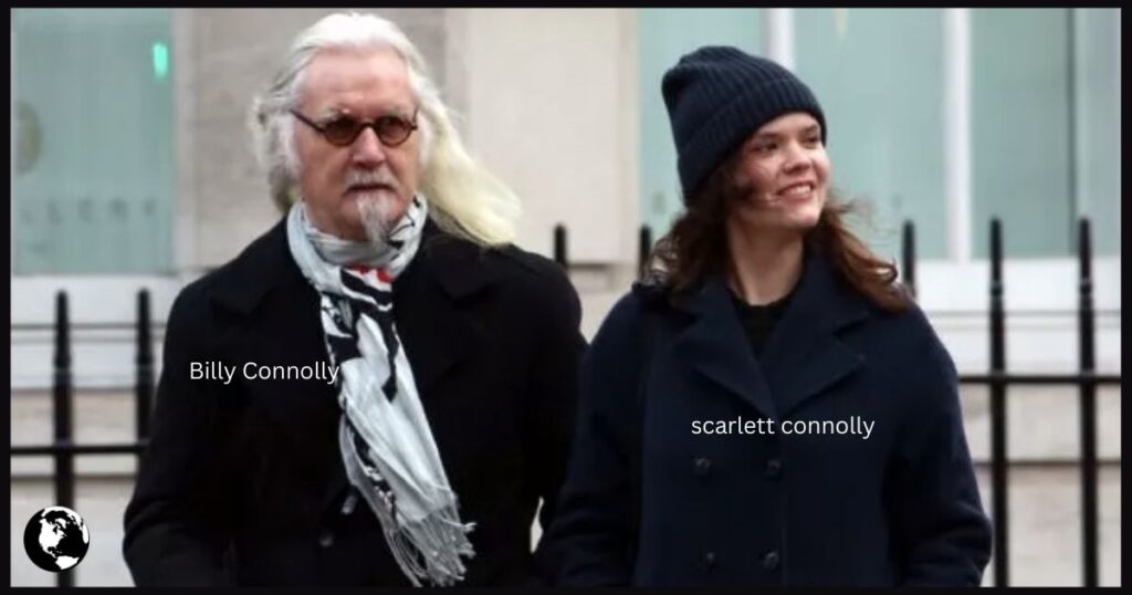 Scarlett Connolly: The Private Strength Behind a Legendary Name Billy Connolly walking with daughter Scarlett Connolly