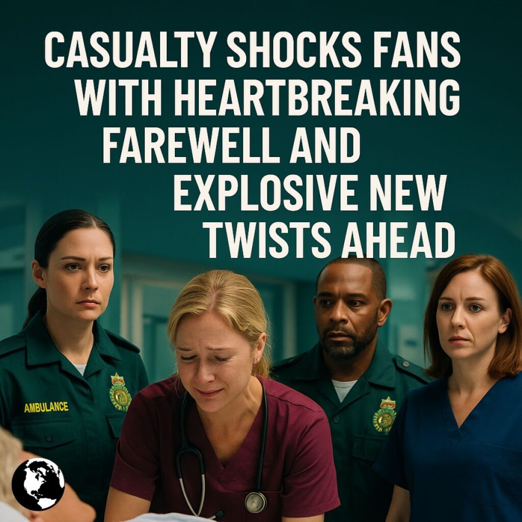 Casualty Spoilers: Shocks Fans with Heartbreaking Farewell and Explosive New Twists Ahead Casualty Spoilers