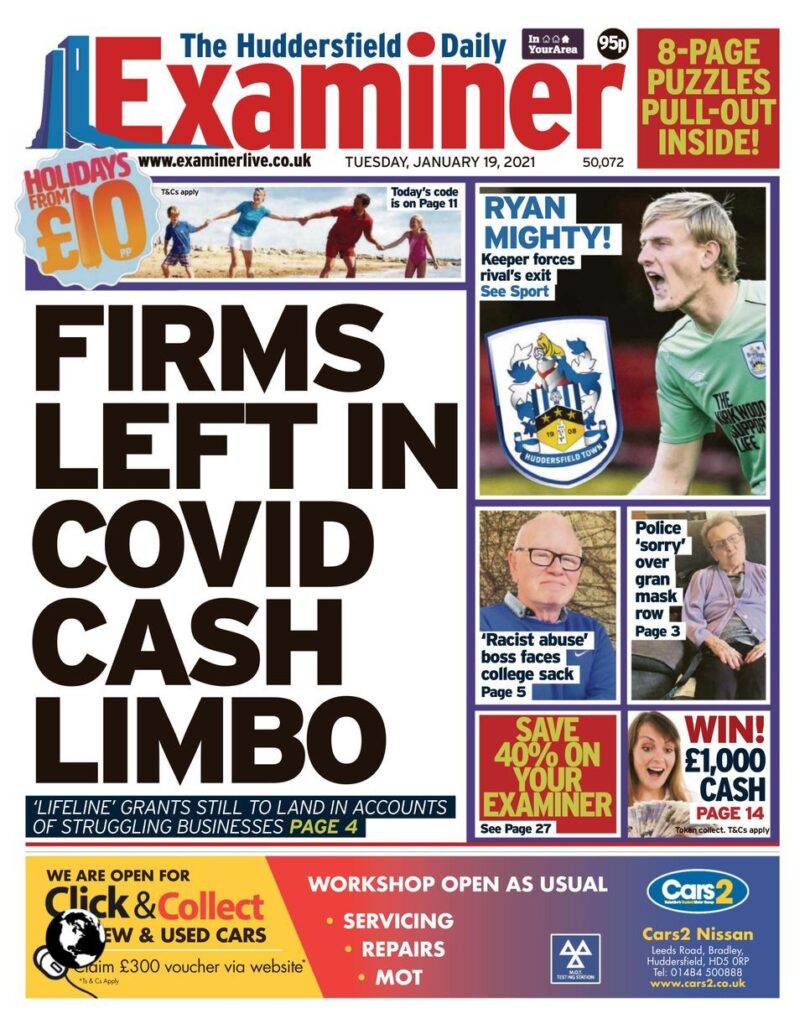 Huddersfield Examiner: A Legacy of Local Journalism Evolving Through the Digital Age huddersfield examiner