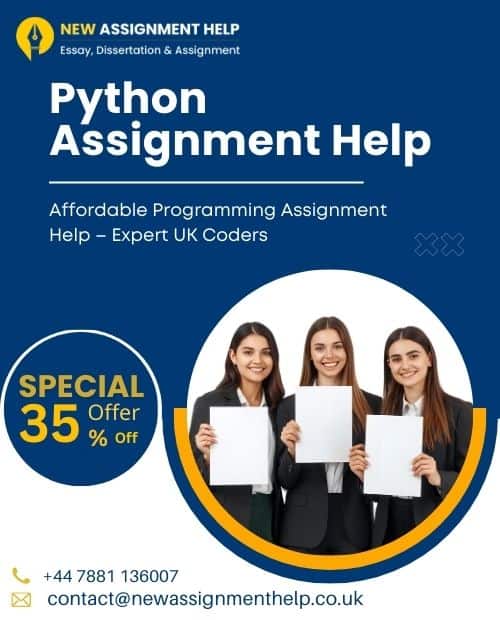 UK’s Rated #1 Python Assignment Helper Websites