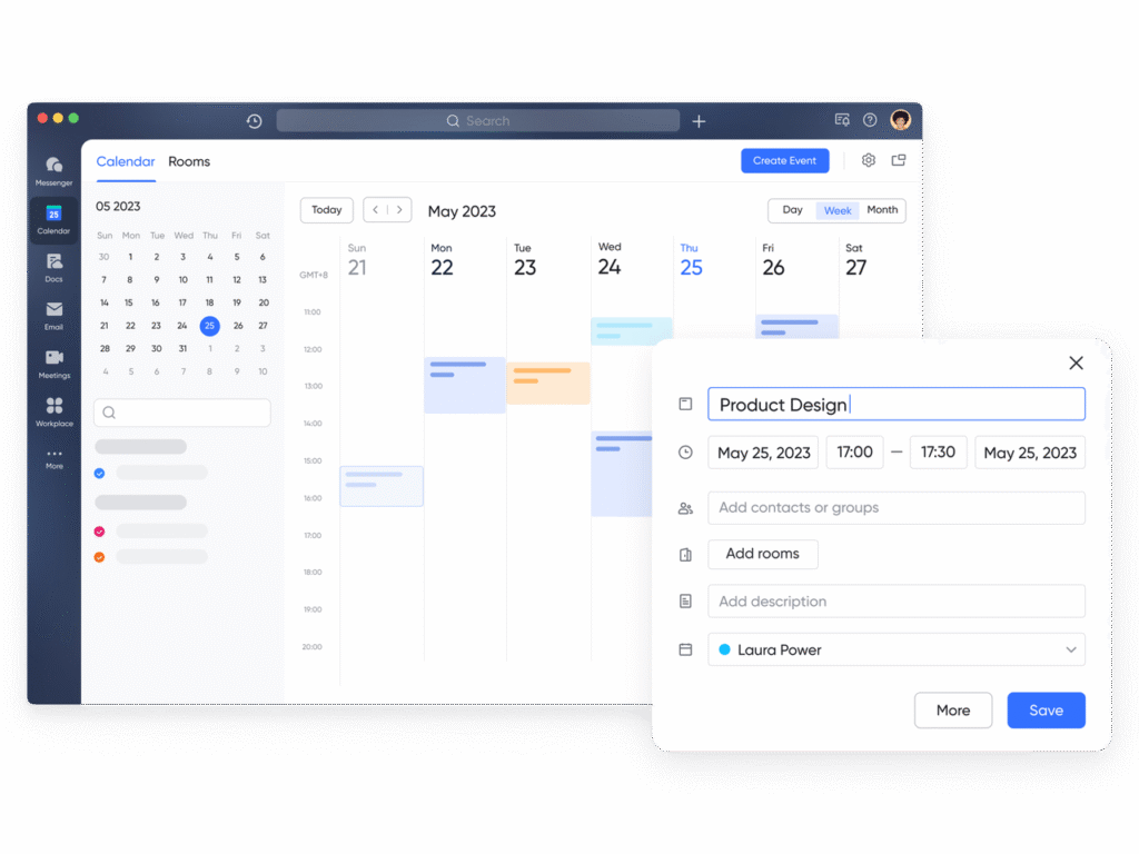 Lark Calendar: Planning with shared visibility