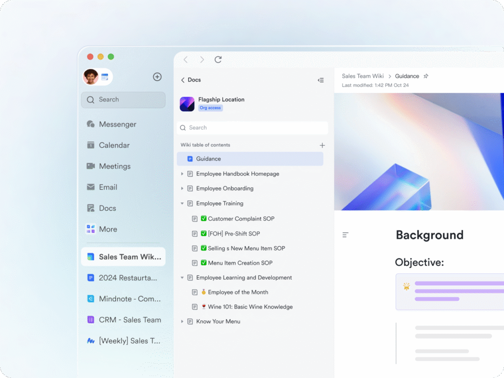 Lark Docs: Turning numbers into shared narratives