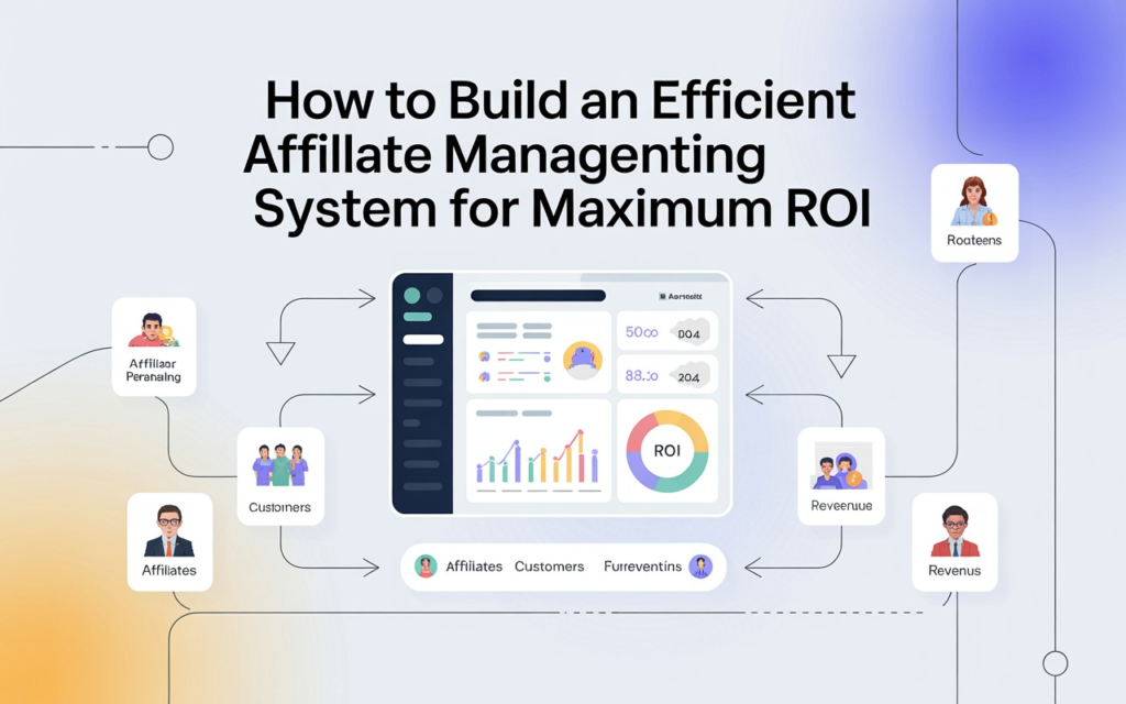 How to Build an Efficient Affiliate Marketing Management System For Maximum ROI