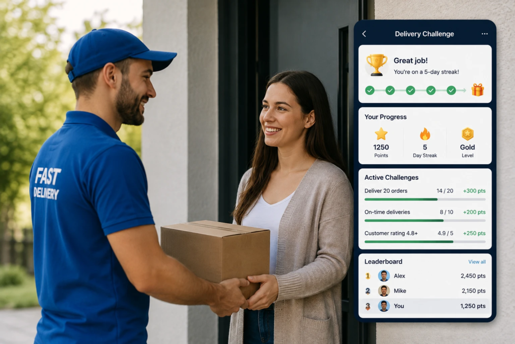 The Role of Gamification in Delivery Services
